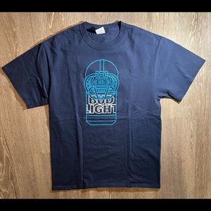 Bud Light double side Graphic T shirt Medium